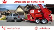 Garbage Bin rental Kent | Red E Bin
