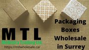 Packaging Boxes Wholesale in Surrey