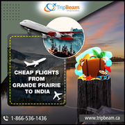 Cheap Flights from Grande Prairie to India | Tripbeam