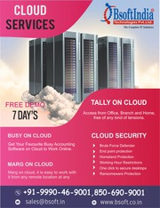 Reliable and secure Busy on Cloud Services are provided by Bsoft India